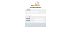 Desktop Screenshot of myadmin.ezar.ru